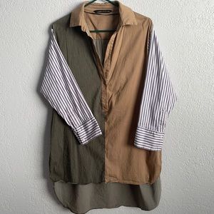 Zara Button-Down Top